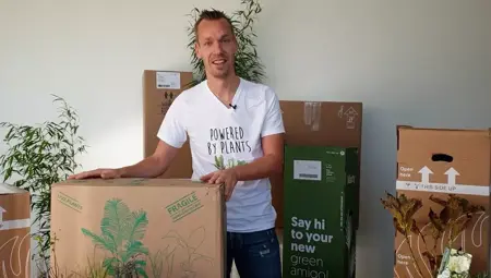 Unboxing video: hoe 6 retailers planten verzenden!